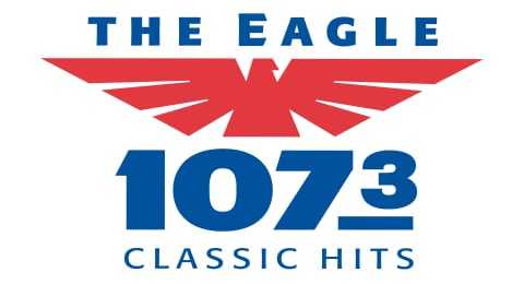 107.3 The Eagle - Tampa Bay's Classic Hits Station Logo